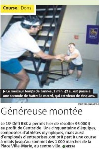 The Vigilantes run for Centraide