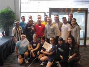 Vigilant Futures' employees before the big race! Vigilant Futures' employees before the big race!